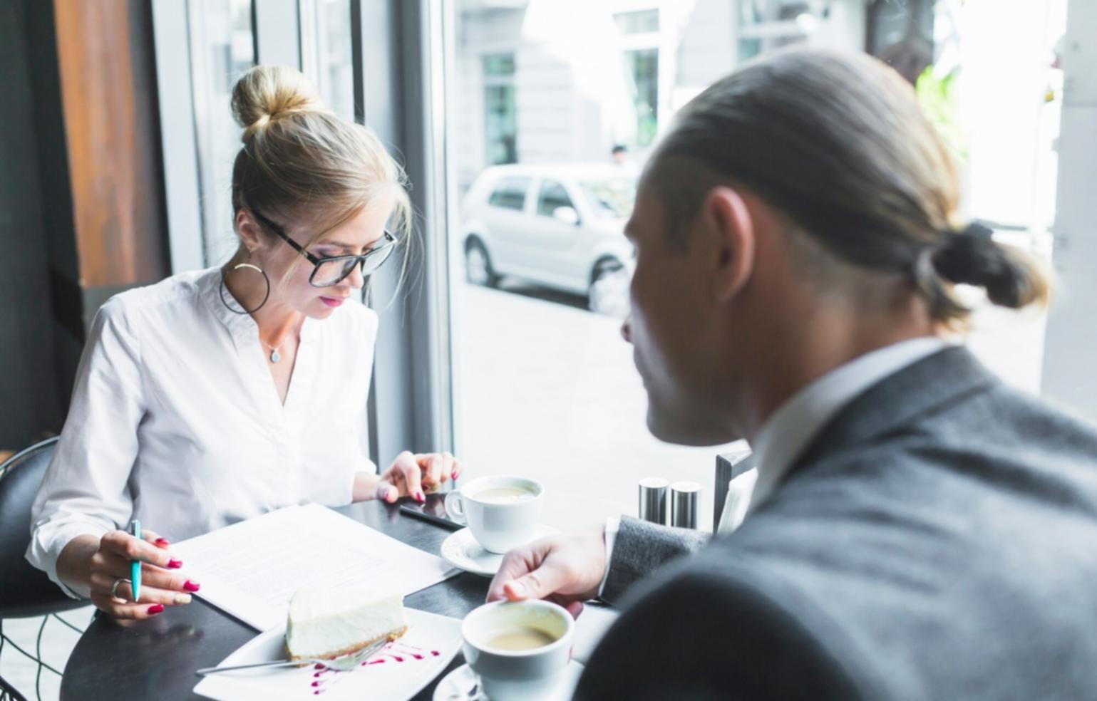 Client consultation session discussing seasonal budget planning